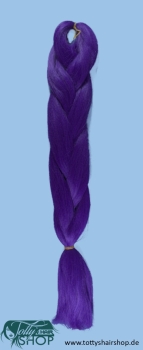 Haarverlängerung lila dunkellila